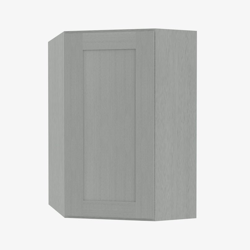 AN-WDC2442 Single Door Cabinets 24 Inch Wall Diagonal Corner Cabinet | Nova Light Grey Shaker - image 4