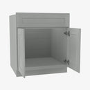 AN-SB27B Double Door 27 Inch Sink Base Cabinet | Nova Light Grey Shaker - image 2