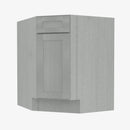 AN-BDCF36 Single Door Cabinets 36 Inch Base Diagonal Corner Sink &#038; Cabinets Cabinet | Nova Light Grey Shaker - image 2