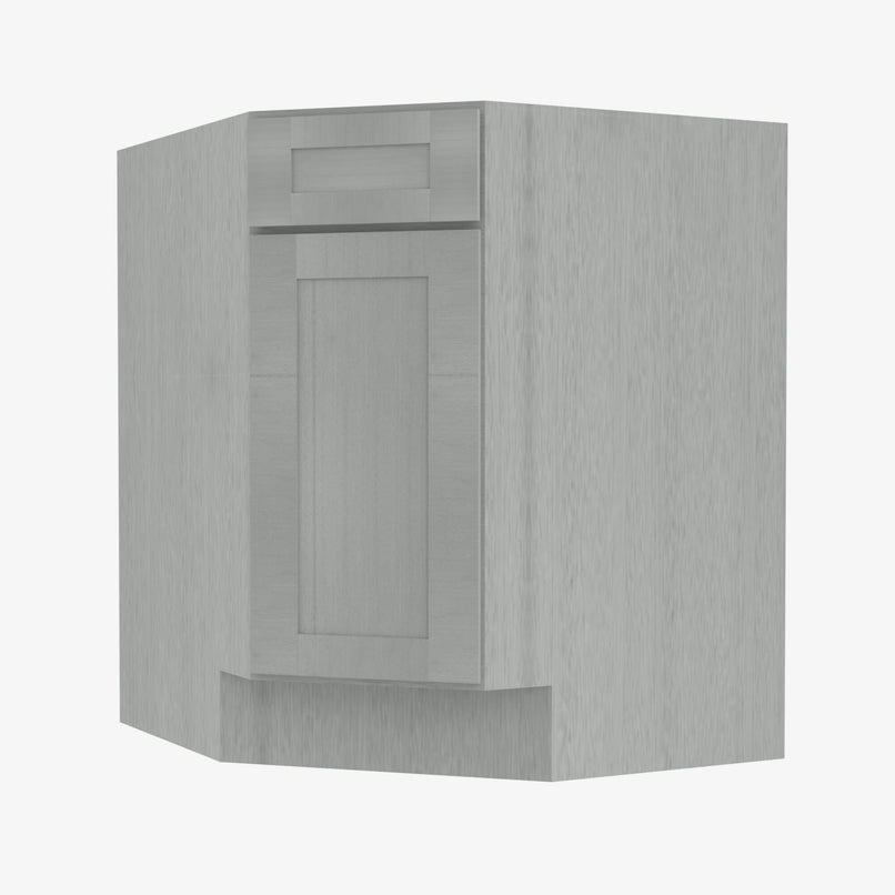AN-BDCF36 Single Door Cabinets 36 Inch Base Diagonal Corner Sink &#038; Cabinets Cabinet | Nova Light Grey Shaker - image 2