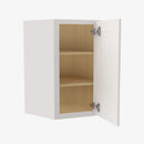 VW-WDC2442 Single Door Cabinets 24 Inch Wall Diagonal Corner Cabinet | Rio Vista White Shaker - image 2