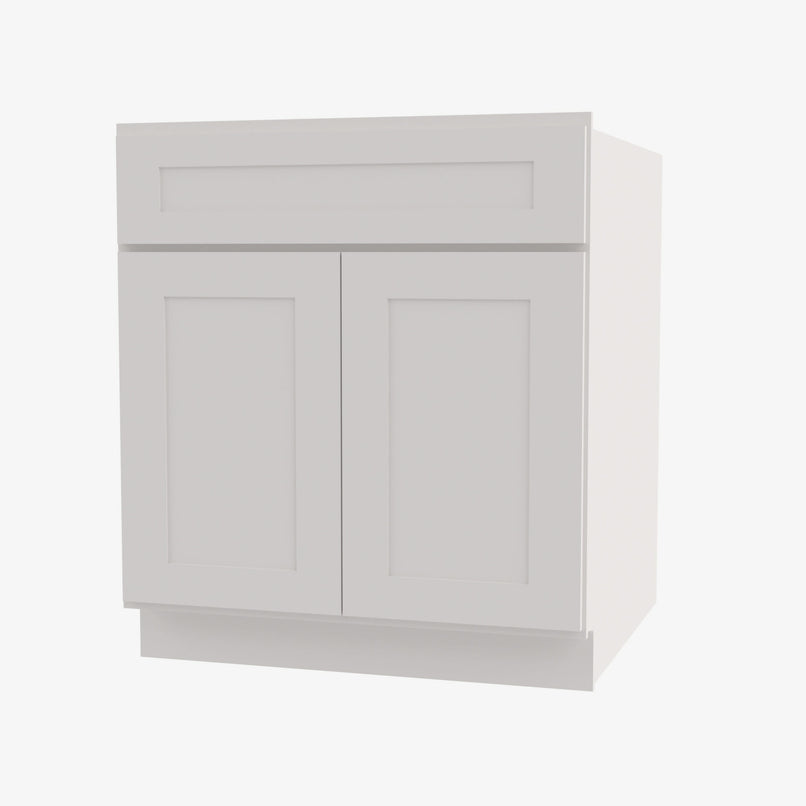 VW-SB27B Double Door 27 Inch Sink Base Cabinet | Rio Vista White Shaker - image 2