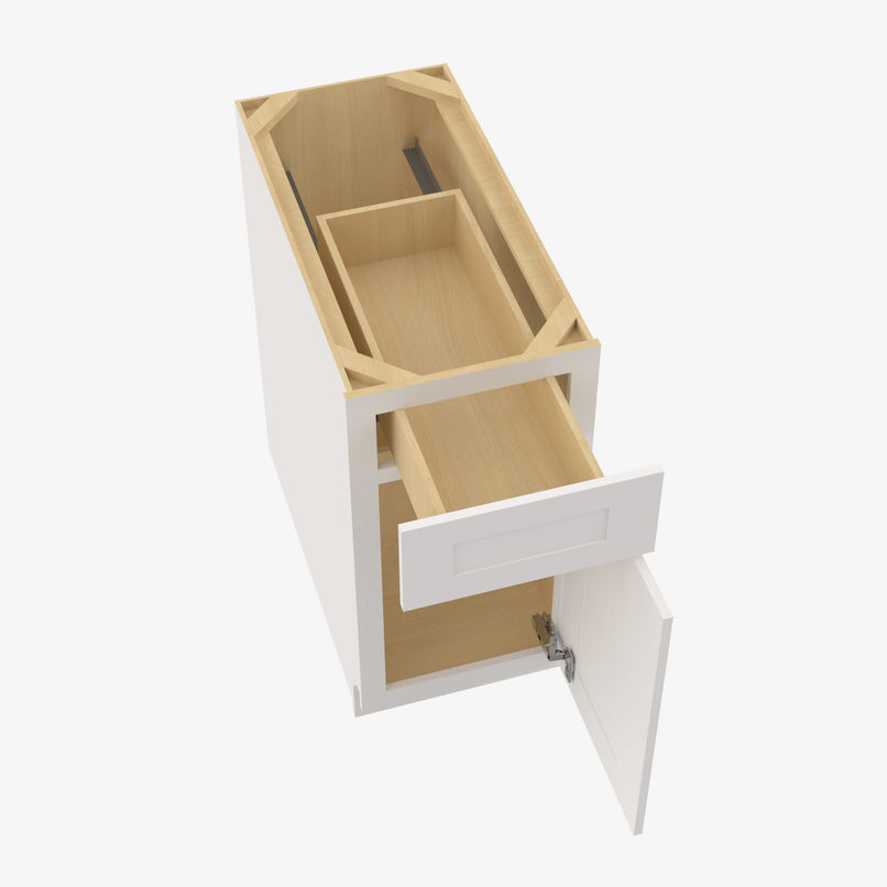 VW-B12 Single Door Cabinets 12 Inch Base Cabinet | Rio Vista White Shaker - image 2