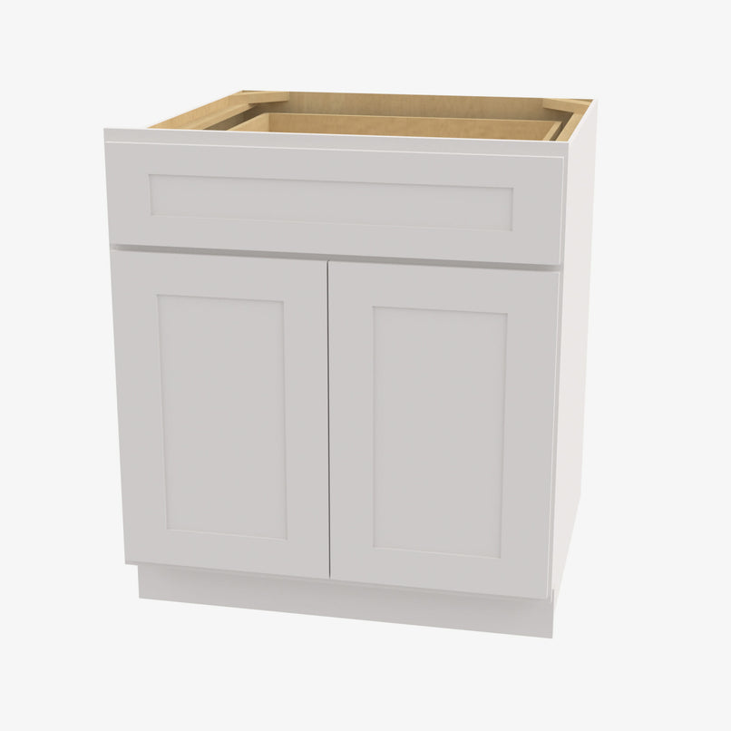 Forevermark Cabinetry VW-B27B Double Door 27 Inch Base Cabinet | Rio Vista White Shaker - image 2
