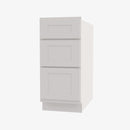VW-DB36 3 36 Inch 3 Drawer Pack Base Cabinet | Rio Vista White Shaker - image 2