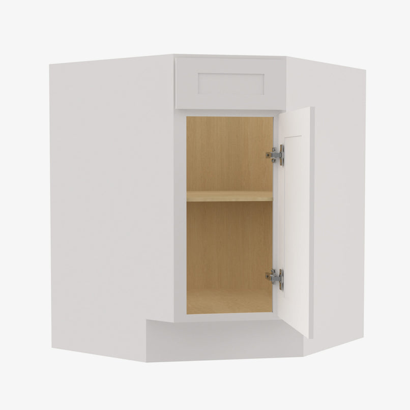 VW-BDCF36 Single Door Cabinets 36 Inch Base Diagonal Corner Sink & Cabinets Cabinet | Rio Vista White Shaker - image 2