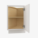 VW-BTC12R Single Door Cabinets 12 Inch Base Base Transitional Cabinet Right | Rio Vista White Shaker - image 2
