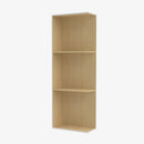 VW-WES542 Wall End Shelf with Open Shelves | TSG Forevermark Rio Vista White Shaker - image 2