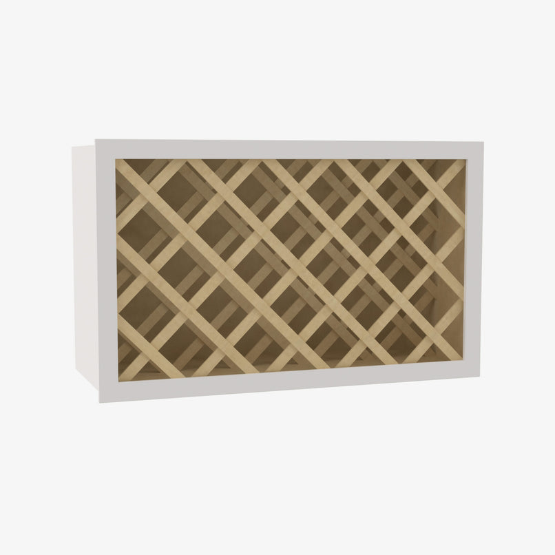 VW-W3018WR 30 Inch Wine Rack Cabinet | Rio Vista White Shaker - image 2