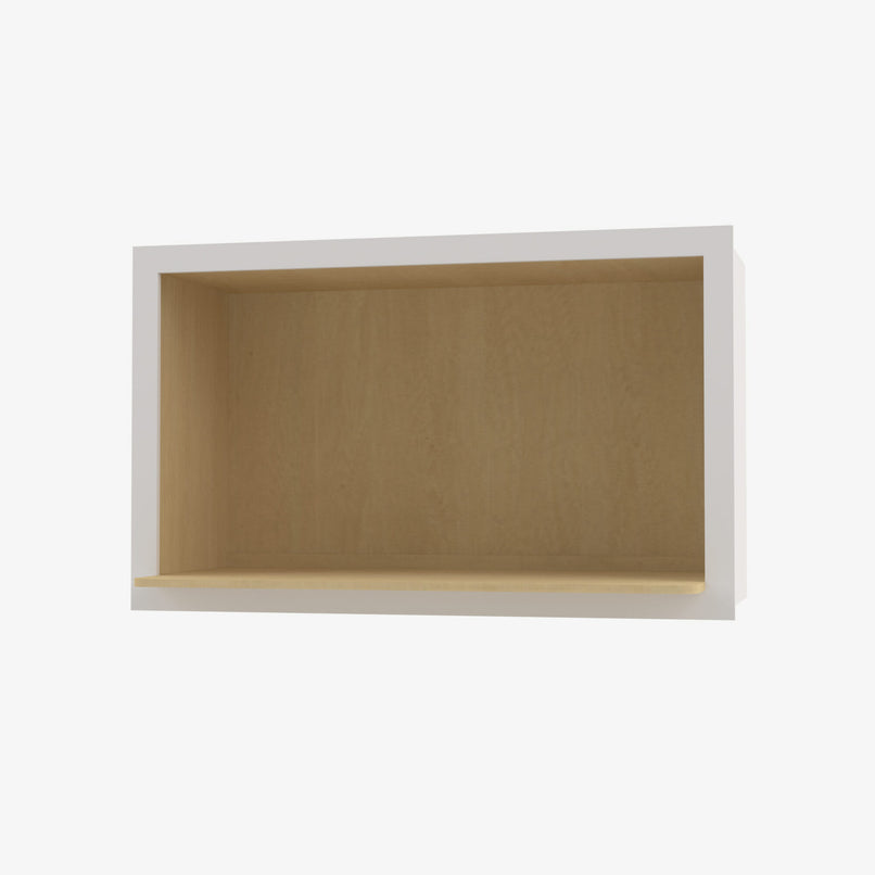 VW-MWO3018PM-12 30 Inch Microwave Oven Wall Cabinet | Rio Vista White Shaker - image 2