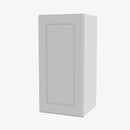 GW-W1536MGD Wall Glass Door with Mullion and Clear Glass | TSG Forevermark Gramercy White - image 2