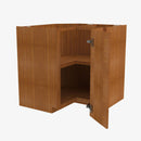 PR-LS3612S EZR3612 Single Door Cabinets 36 Inch Easy EZ Reach Lazy Susan Cabinets Base Corner Cabinet | Petit Brown - image 2