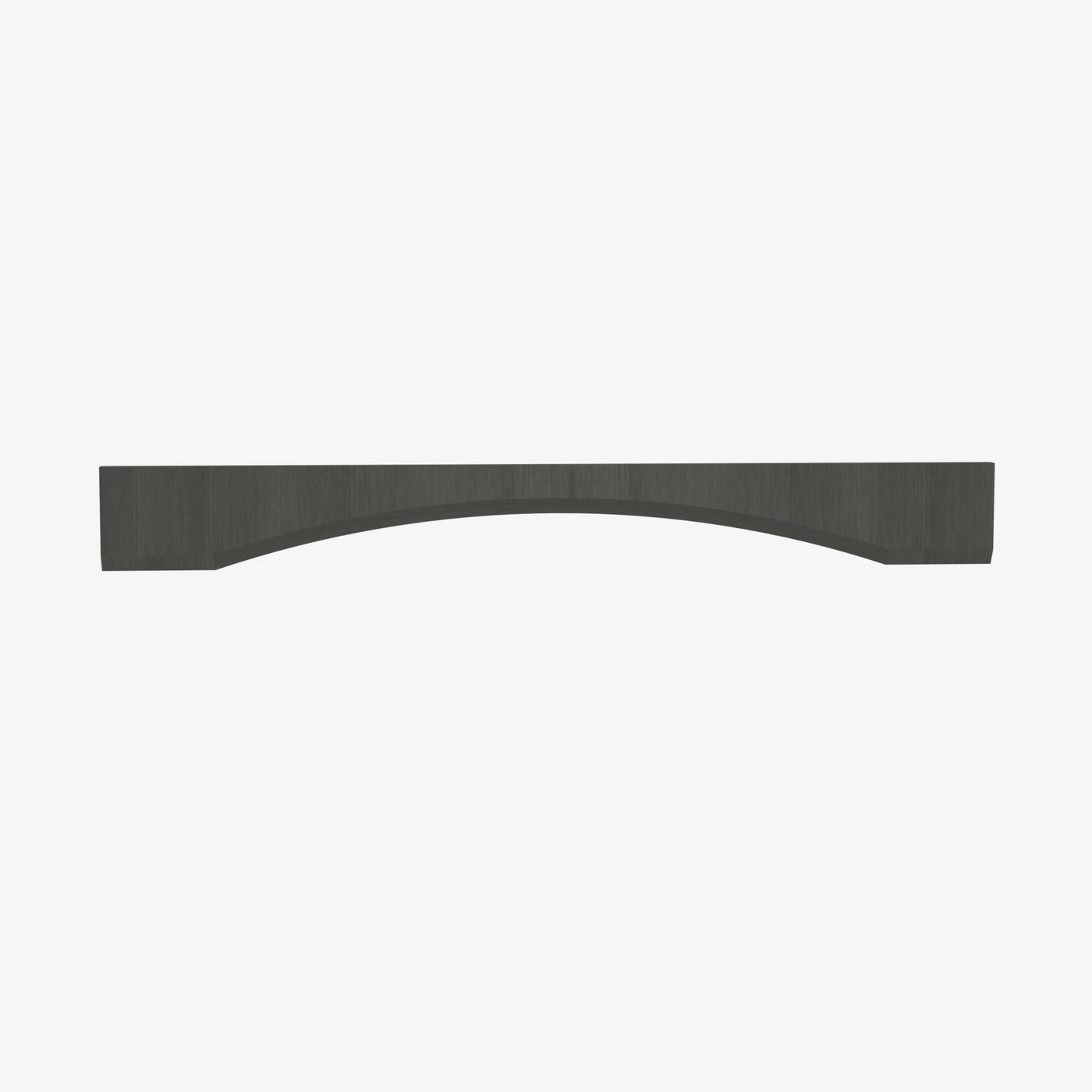AA-VAL48S Arch Panel Valance | TSG Forevermark Blaze Black Shaker