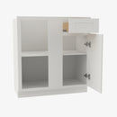 AZ-BBLC42/45-39W Double Door 39 Inch Base Blind Corner Cabinets Cabinet | Forevermark Champagne Maple Shaker - image 2