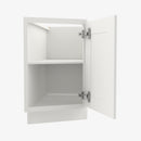AZ-BTC12R Single Door Cabinets 12 Inch Base Base Transitional Cabinet Right | Forevermark Champagne Maple Shaker - image 2