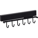 Closet System 12" Sliding 6 Hook Belt or Tie Rack for Up To 12 Belts - image 1