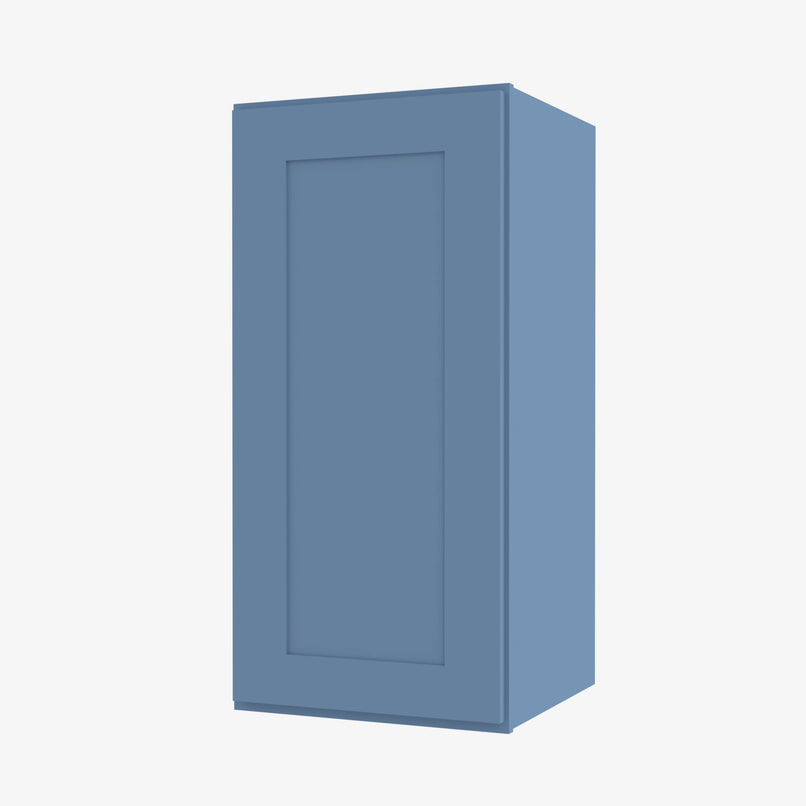 AX-W0942 Single Door Cabinets 9 Inch Wall Cabinet | Xterra Blue Shaker - image 1