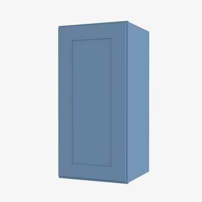 AX-W0942 Single Door Cabinets 9 Inch Wall Cabinet | Xterra Blue Shaker - image 1