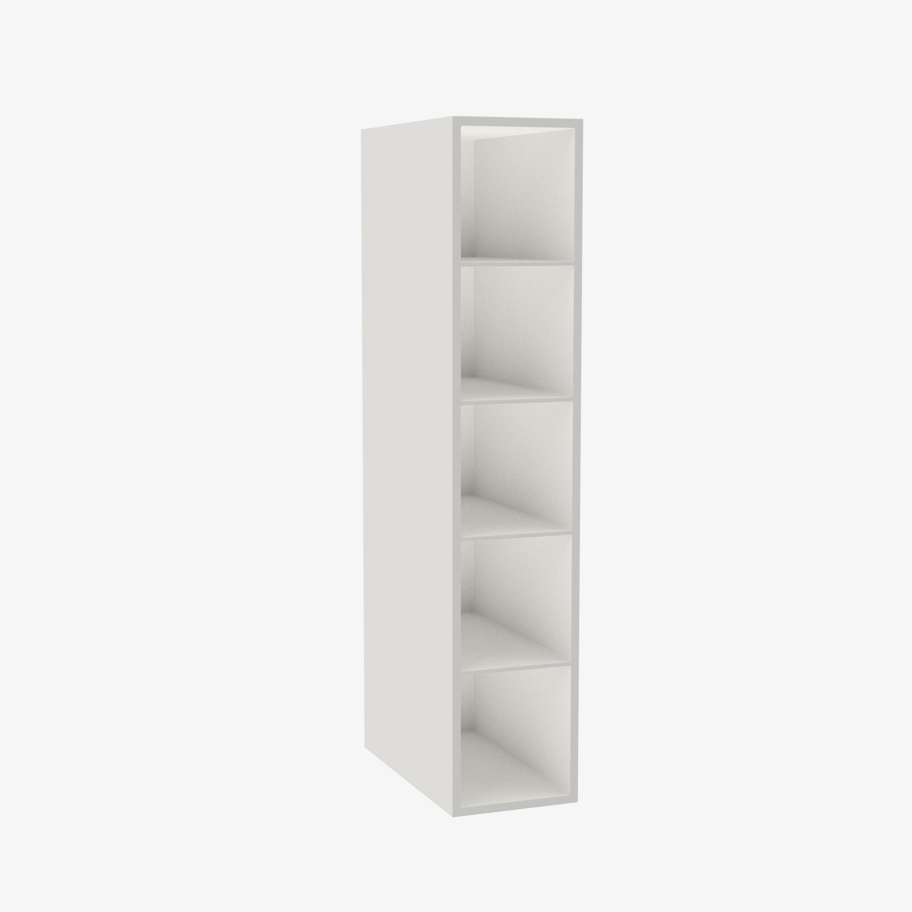 AZ-WC642 6 Inch Wall Cube Cabinet with 7 Cubes | Forevermark Champagne Maple Shaker - image 2