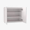 AW-W2442B Double Door 24 Inch Wall Cabinet | Ice White Shaker - image 3