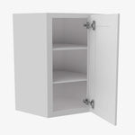 TW-WDC2436 Single Door Cabinets 24 Inch Wall Diagonal Corner Cabinet | Uptown White - image 3