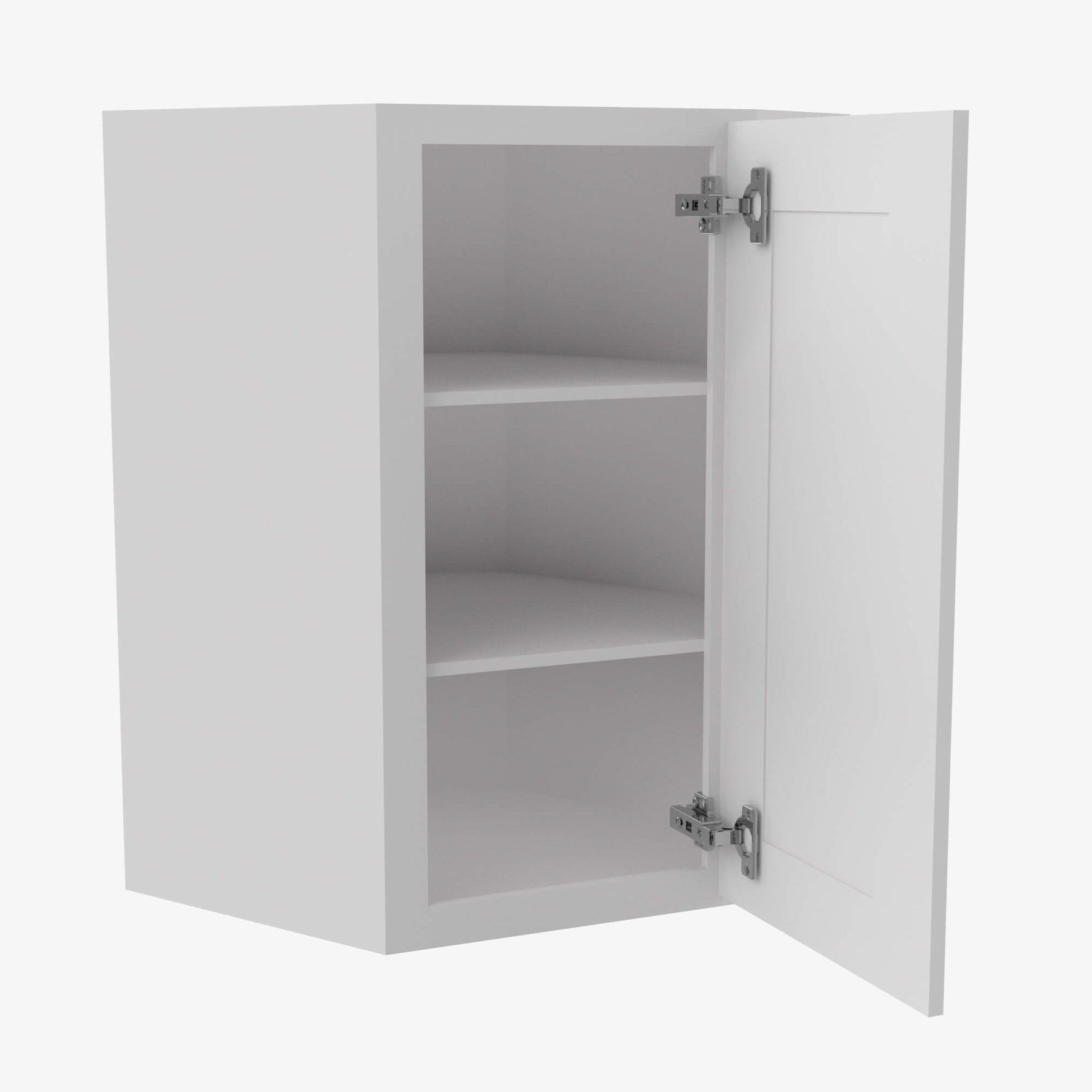 TW-WDC2436 Single Door Cabinets 24 Inch Wall Diagonal Corner Cabinet | Uptown White - image 3