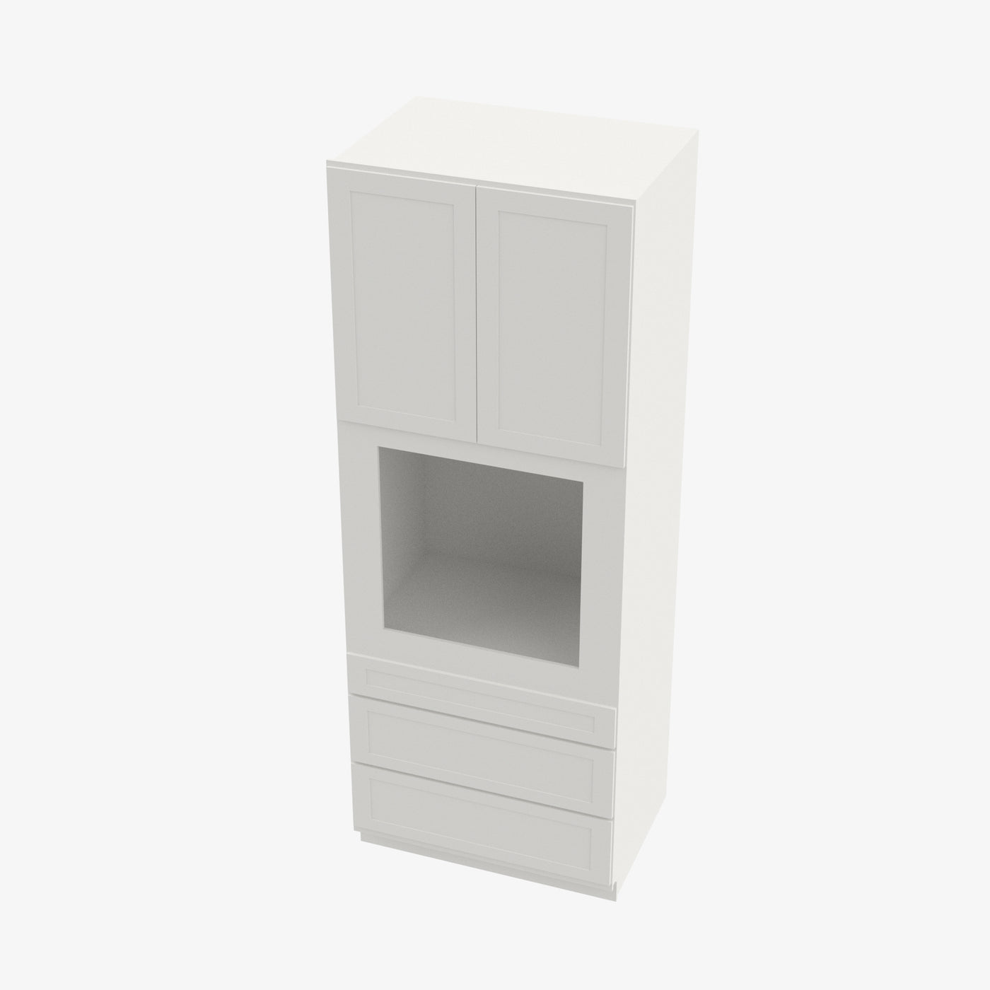 AZ-OC3390B 33 Inch Tall Oven Cabinet | Forevermark Champagne Maple Shaker