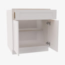 AW-B33B Double Door 33 Inch Base Cabinet | Ice White Shaker - image 3