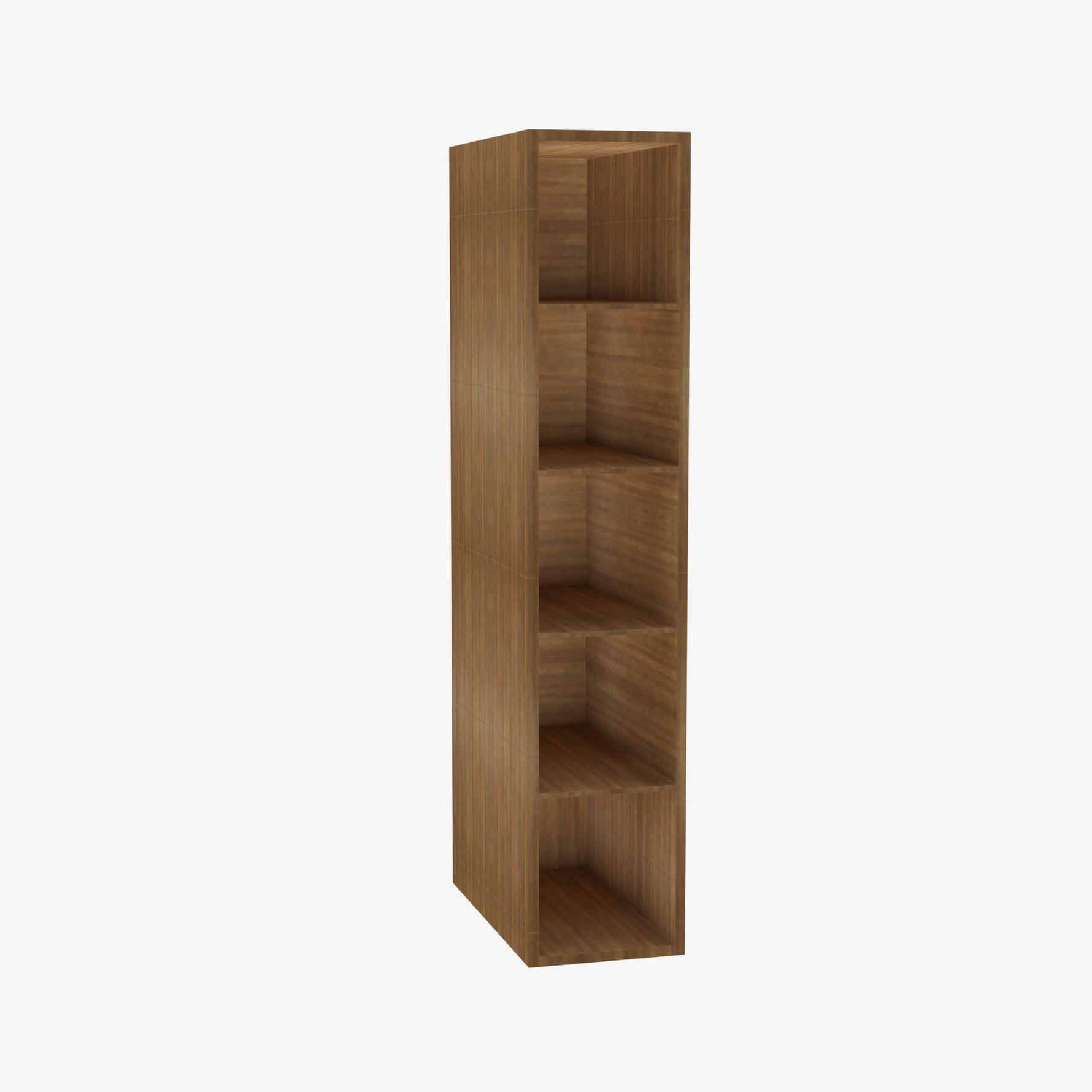 AR-WC630 6 Inch Wall Cube Cabinet with 5 Cubes | Woodland Brown Shaker - image 3