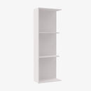AW-WES530 Wall End Shelf with Open Shelves | TSG Forevermark Ice White Shaker - image 3