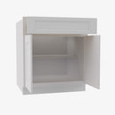 TW-B24B Double Door 24 Inch Base Cabinet | Uptown White - image 3