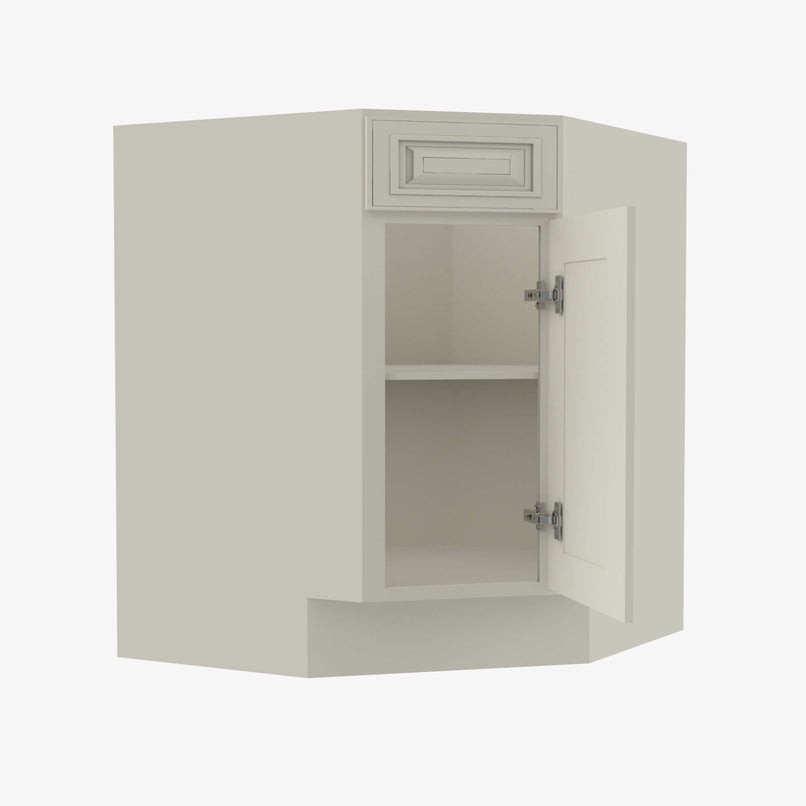 SL-BDCF36 Single Door Cabinets 36 Inch Base Diagonal Corner Sink & Cabinets Cabinet | Signature Pearl - image 3