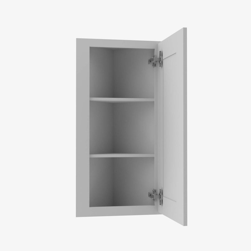 Forevermark AB-AW30 Single Door Cabinets 30 Inch Wall Angle Corner Cabinet | Lait Gray Shaker - image 3