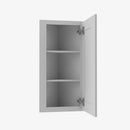 AB-AW36 Single Door Cabinets 36 Inch Wall Angle Corner Cabinet | Lait Gray Shaker - image 3
