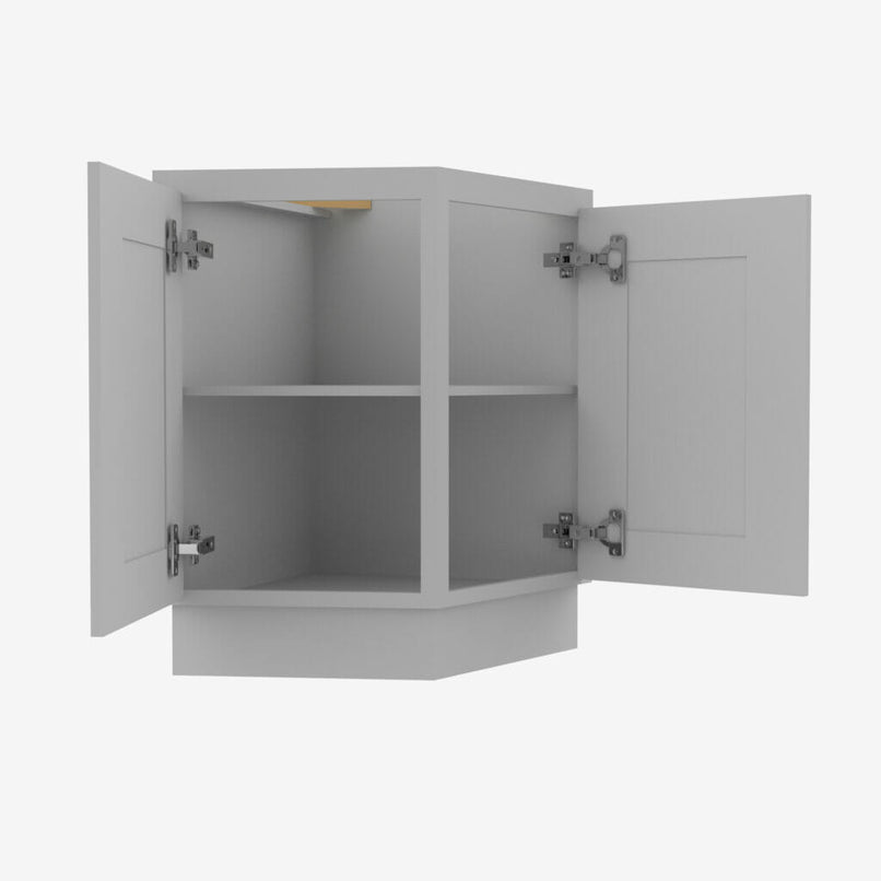 AB-AB24 24 Inch Base Angle Base Cabinets Cabinet | Lait Gray Shaker - image 4