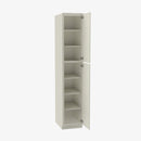SL-WP1584 Double Door 15 Inch Tall Wall Pantry Cabinet | Signature Pearl - image 3
