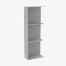 AB-WES542 Wall End Shelf with Open Shelves | TSG Forevermark Lait Grey Shaker - image 3