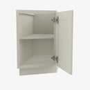 SL-BTC12R Single Door Cabinets 12 Inch Base Base Transitional Cabinet Right | Signature Pearl - image 3