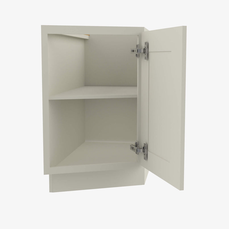 SL-BTC12R Single Door Cabinets 12 Inch Base Base Transitional Cabinet Right | Signature Pearl - image 3