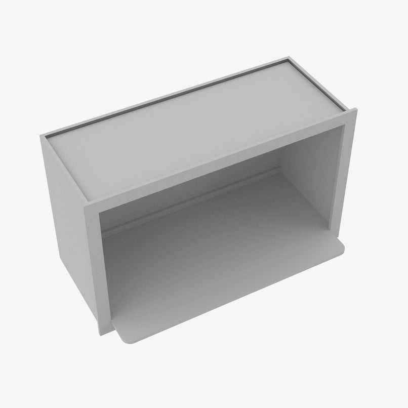 AB-MWO3018PM-12 30 Inch Microwave Oven Wall Cabinet | Lait Grey Shaker - image 3