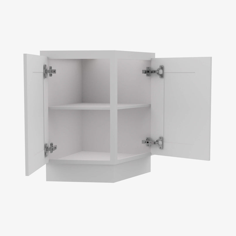 GW-AB24 24 Inch Base Angle Base Cabinets Cabinet | Gramercy White - image 3