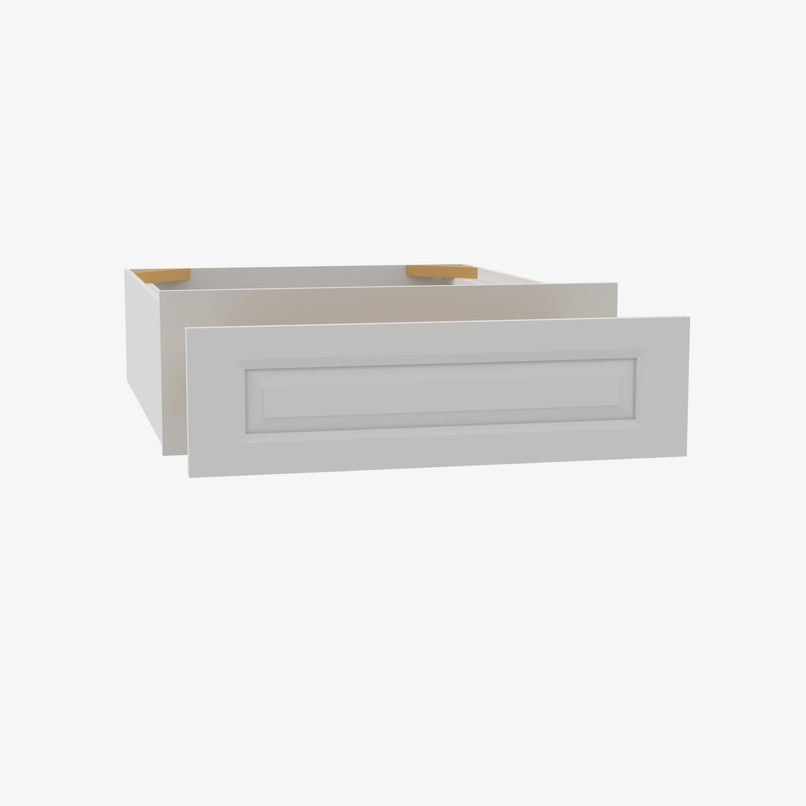 GW-SVDU3021-7 30 Inch Bathroom Cabinet Desk Drawer | Gramercy White - image 3