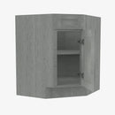 TG-BDCF36 Single Door Cabinets 36 Inch Base Diagonal Corner Sink & Cabinets Cabinet | Midtown Grey - image 3
