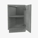 TG-BTC12R Single Door Cabinets 12 Inch Base Base Transitional Cabinet Right | Midtown Grey - image 3