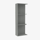 TG-WES530 Wall End Shelf with Open Shelves | TSG Forevermark Midtown Grey - image 3