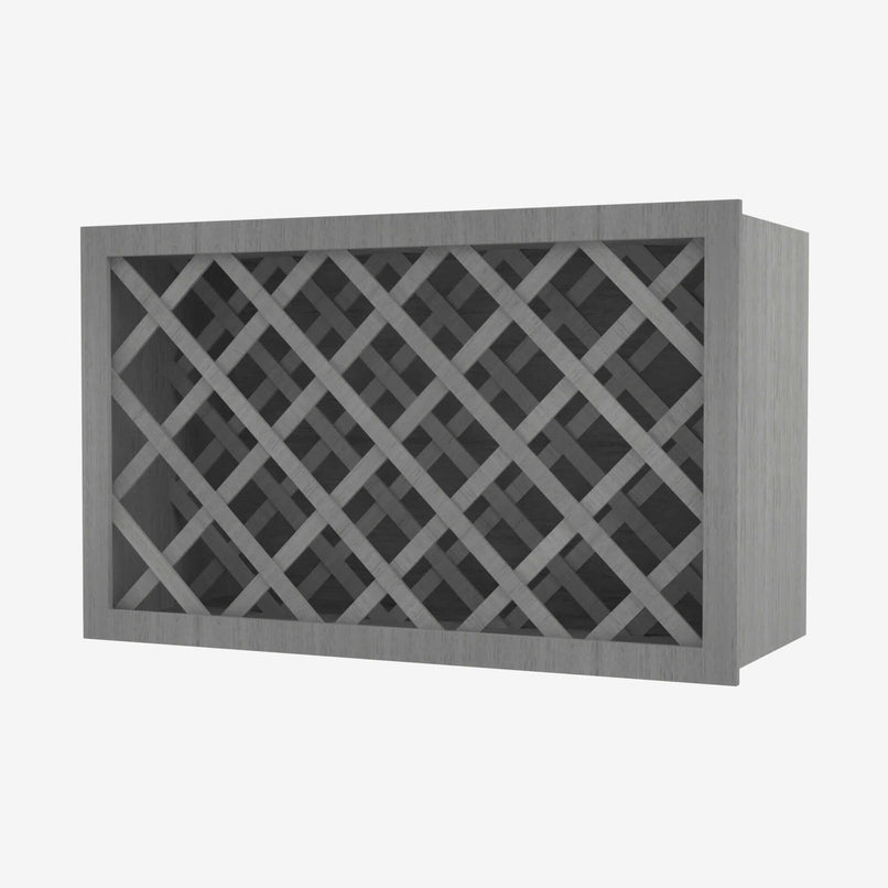 TG-W3018WR 30 Inch Wine Rack Cabinet | Midtown Grey - image 3