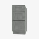 TG-SVB1221-34-1/2 12 Inch Bathroom Cabinet Vanity Drawer Pack | Midtown Grey - image 3