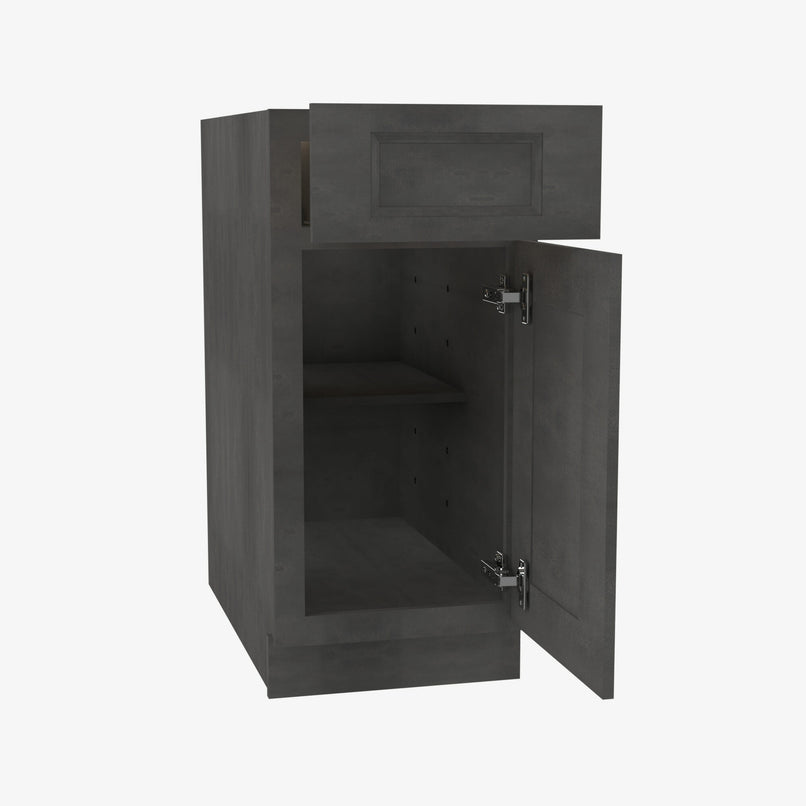TS-B12 Single Door Cabinets 12 Inch Base Cabinet | Townsquare Grey - image 3