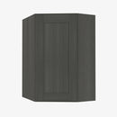 AG-WDC273615 Single Door Cabinets 27 Inch Wall Diagonal Corner Cabinet | Greystone Shaker - image 3