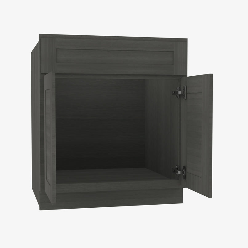AG-SB42 Double Door 42 Inch Sink Base Cabinet | Greystone Shaker - image 3
